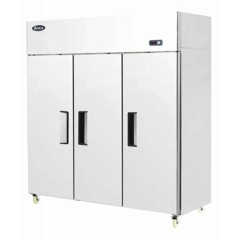 Armoire réfrigérée compacte 1800 positive 3 portes pleines - 1390 litres