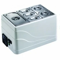 Présentoir réfrigéré MIDI pour bacs GN 1/3 de 150 mm - Série Eco - PR7/3