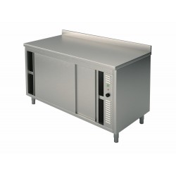 Table armoire basse chauffante - différentes dimensions - Profondeur 600