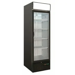Réfrigérateur positif 1 porte en verre - 460 litres - +2/+8°C