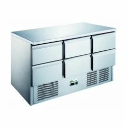Table réfrigérée 4 tiroirs - Capacité 230 litres - +2/+8°C