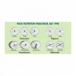 Pack de disques Nutrition Fraîcheur - 13 disques