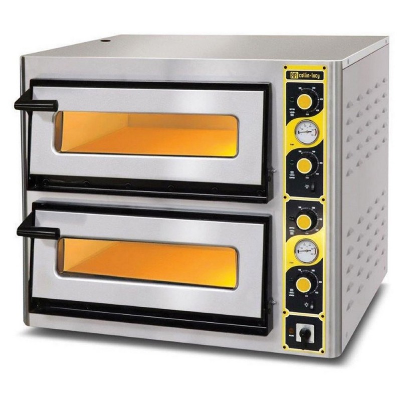 four à pizzas professionnel afi électrique chambre double de cuisson