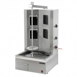 Machine à kebab- électrique - 4 zones - Capacité 60 kilos  - Technitalia