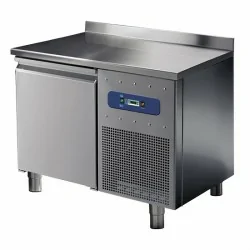 table réfrigérée 1 porta GN 1/1 avec dosseret, -2°/+8°C