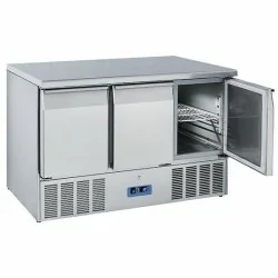 table de préparation réfrigérée avec 3 portes GN 1/1, 0°/+8°C