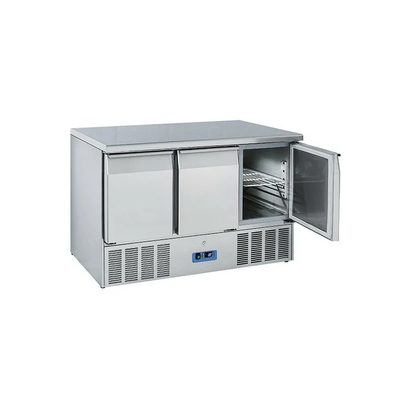 table de préparation réfrigérée avec 3 portes GN 1/1, 0°/+8°C