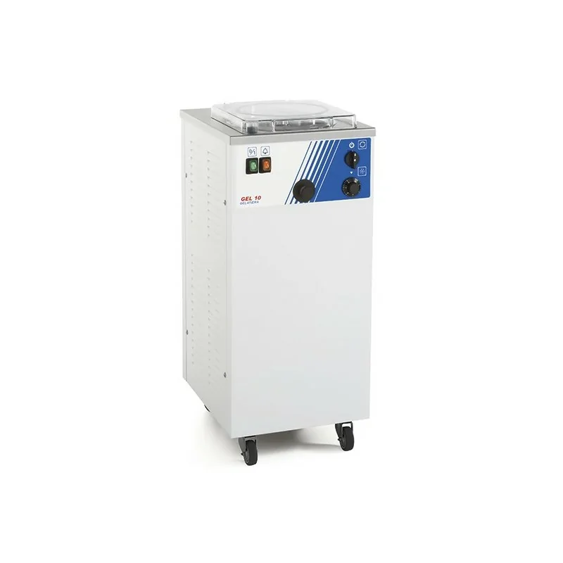 Machine à crème glacée avec refroidissement à air, production 10 litres/ heure