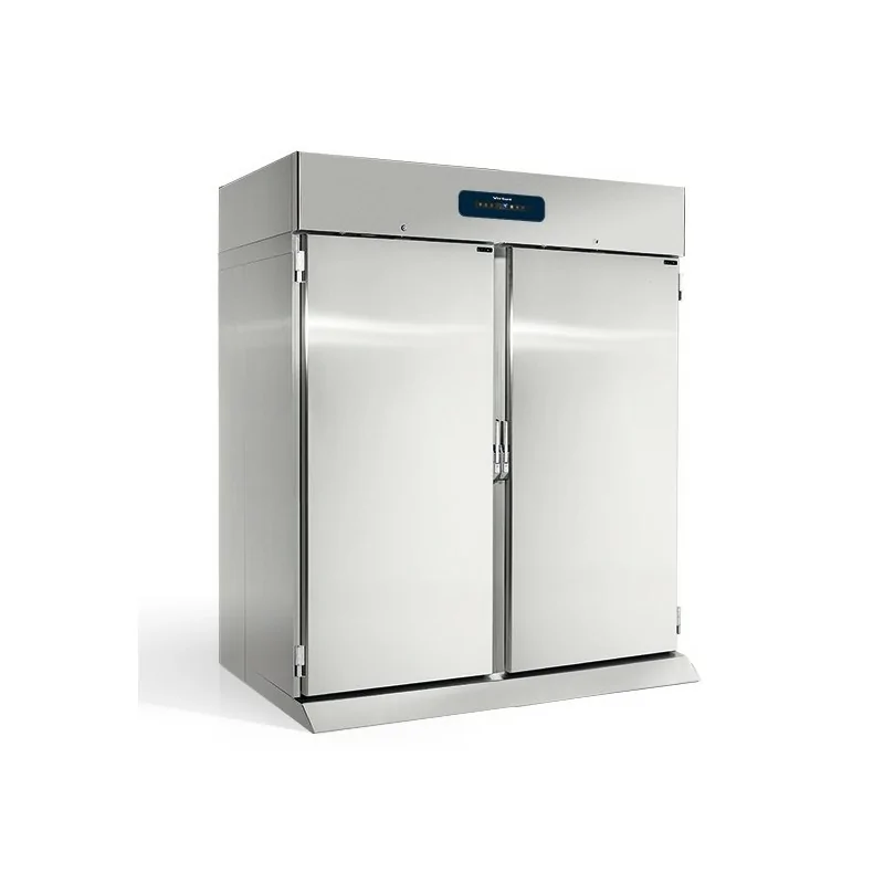 Réfrigérateur roll-in 1400 litres en inox, GN 2/1, -2°/+8°C