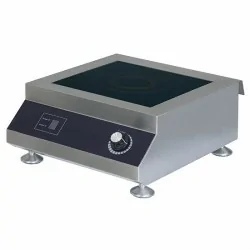 Plan de cuisson à induction de table 5 kW, 1 plaque 300x300 mm