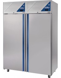 Armoire réfrigérée double température GN 2/1 -2/+10°C / -2/+10°C - 1400 L - 2 portes pleines - Dalmec - DA1400PP-2