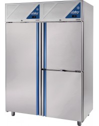Armoire réfrigérée double température GN 2/1 sans groupe logé -18/-22°C / -18/-22°C - 1400 L - Dalmec