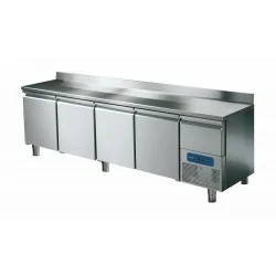 Table réfrigérée 4 portes GN 1/1 avec tiroir réfrigérée, -2°/+8°C