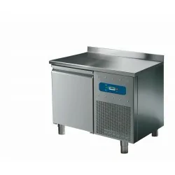 Table réfrigérée adossée 2 portes GN 1/1 avec tiroir réfrigérée, -2°/+8°C