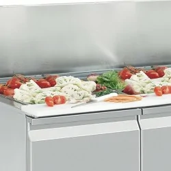 Table frigorifique, ventilé, 2 portes (245 Lit.)
