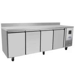 Table Réfrigérée centrale 4 portes - Snack - Négative - Profondeur 600