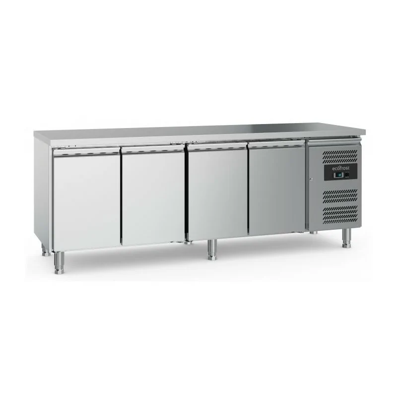 Table Réfrigérée centrale 4 portes Positive - 700 - GAMME série Star GN1/1