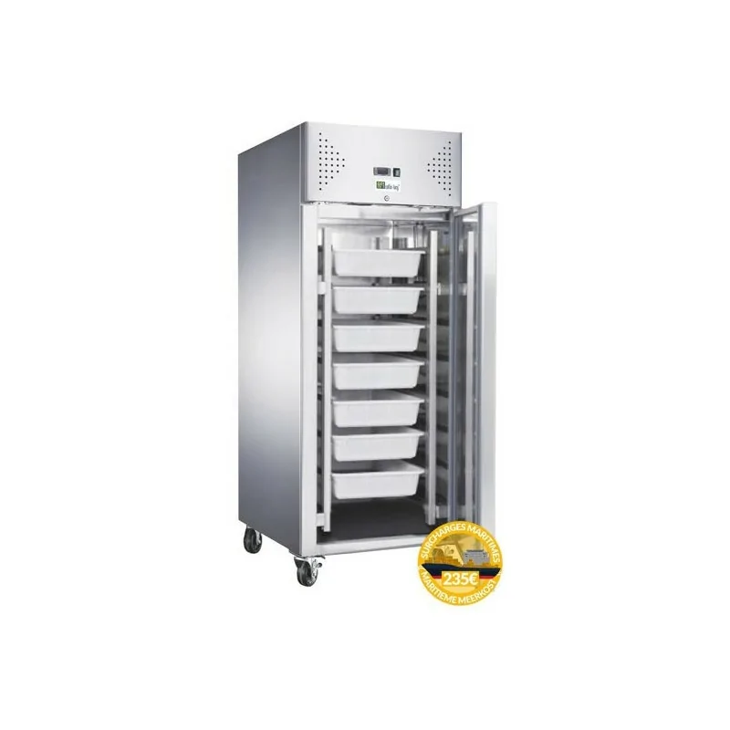 Armoire frigorifique pour poissons, 400 litres, 1 porte