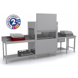 Lave-vaisselle professionnel à avancement automatique - Lavage - Rinçage - Colged - ISY31101