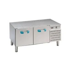 Soubassement réfrigéré - version 2 tiroirs - MBM- Gamme MINIMA 600
