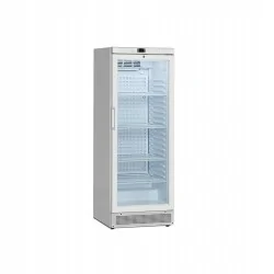 Réfrigérateur médical - 2 à 10 - °C - 1 porte vitrée battantes - Blanc - Électronique avec alarme - ventilé