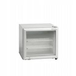 Congélateur table top - -24 à -12 - °C - 1 porte vitrée chauffée battantes - Blanc - Mécanique - Statique