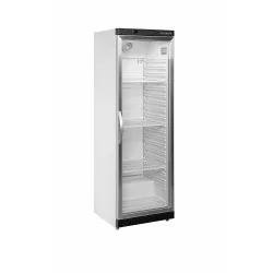 Réfrigérateur vitré - 2 à 10 - °C - 1 porte vitrée battantes - Blanc - Électronique - ventilé