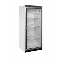 Réfrigérateur vitré GN2/1 - 2 à 10 - °C - 1 porte vitrée battantes - Blanc - Électronique - ventilé