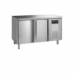 Réfrigérateur de comptoir GN1/1 - -2 à 10 - °C - 2 portes battantes à fermeture automatique -Électronique - Ventilé