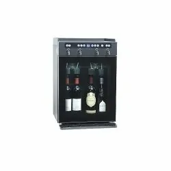 Distributeur de vin1 porte vitrée battantes - Noir - Électronique - Statique