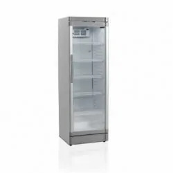 Réfrigérateur à boissons - 2 à 10 - °C - 1 porte vitrée battantes - Blanc - Mécanique - ventilé