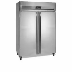 Réfrigérateur vertical GN2/1 - 1400 litres -2 à 10 - °C - 2 portes pleines battantes à fermeture automatique -Électronique - V