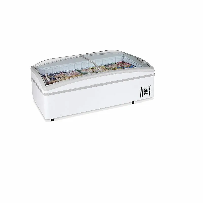 Réfrigérateur / congélateur de supermarché - 540 litres -24 à -18 / -1 à 15 - °C - Blanc - Électronique - Statique