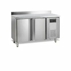 Table réfrigérée négative snack adossée - -20 à -10 - °C - 2 portes battantes à fermeture automatique -Gamme 600
