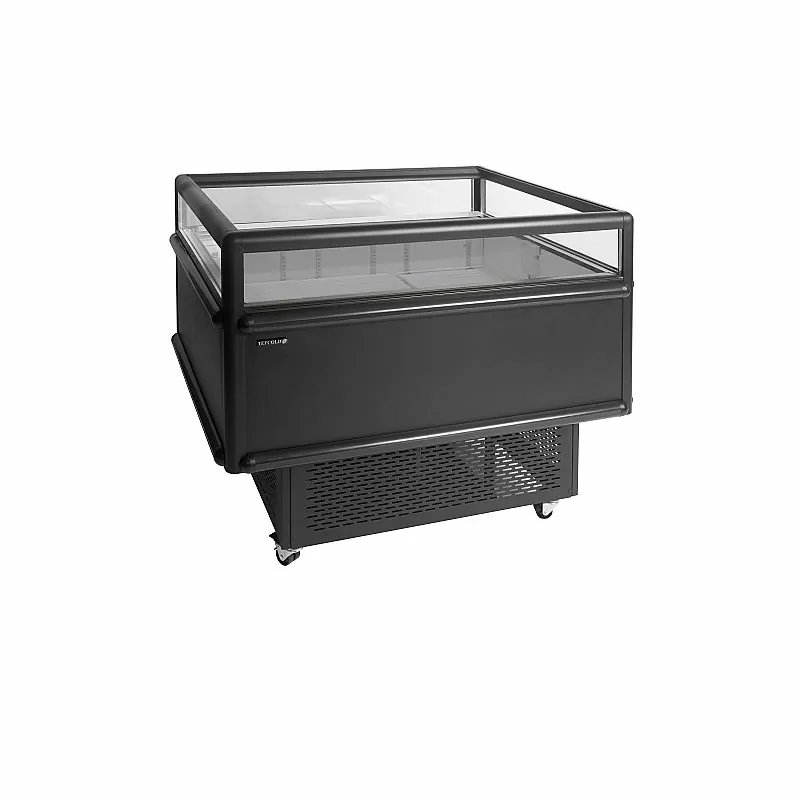 Réfrigérateur noir pour achats impulsifs - 200 litres -2 à 5 / -24 à -18 - °C - Noir RAL9005 - Électronique - Ventilé