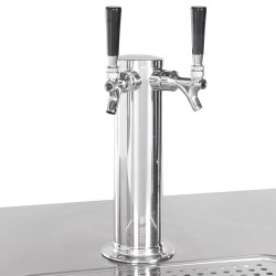 Refroidisseur de bière avec robinet de distribution - 556 litres - 3 portes