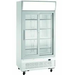 Réfrigérateur avec porte en verre 776L W