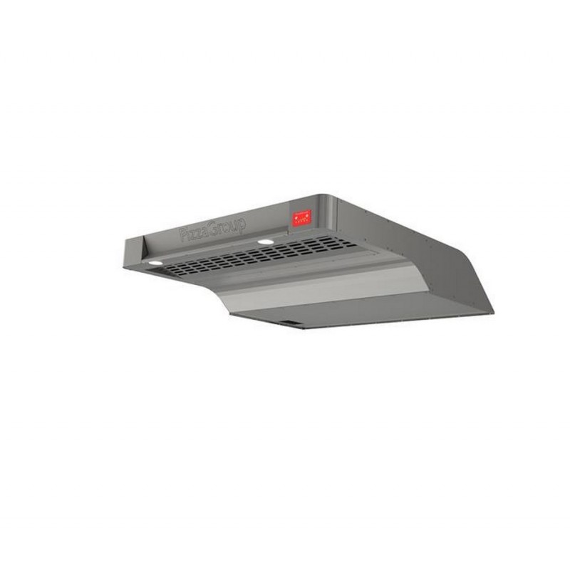 Hotte avec façade inox pour four Gamme Pyralis M6 et M12 ø 200 mm - Pizza Group Hotte avec façade inox pour four Gamme Pyralis M6 et M12 ø 200 mm - Pizza Group