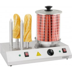 Appareil à hot dog électrique 4 plots - CASSELIN
