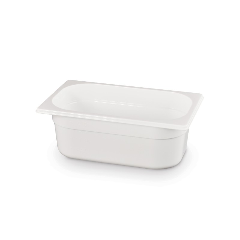Bac Gastronorme GN 1/4 Inox - 5,5L - Résistance -40°C à 300°C - Professionnel