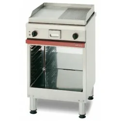 Grill chrome 1/2 lisse 1/2...
