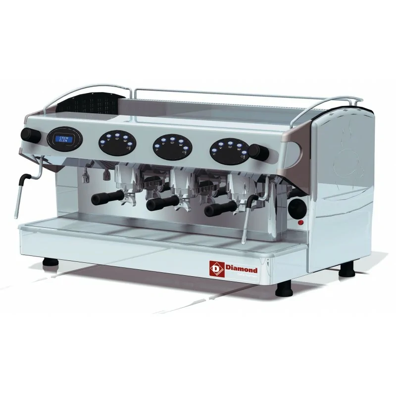 Machine à café expresso - 3 groupes avec display - DIAMOND