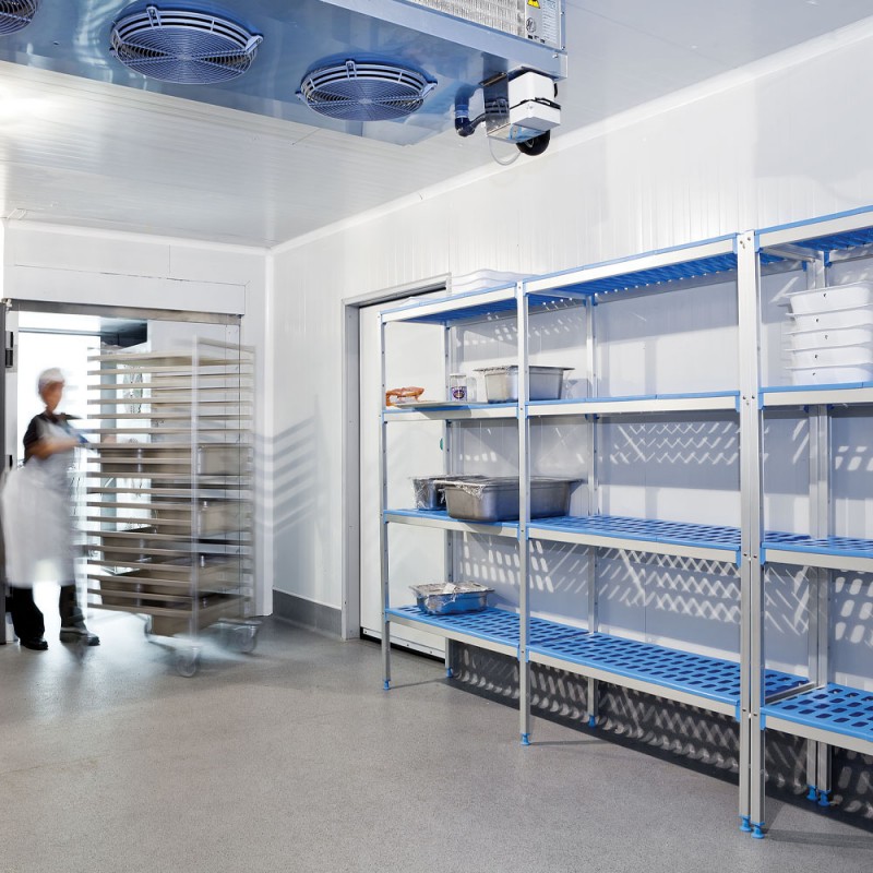 Etagère aluminium 3489x570 1700 5 niveaux- DISTFORM - EAL00301 main image 0