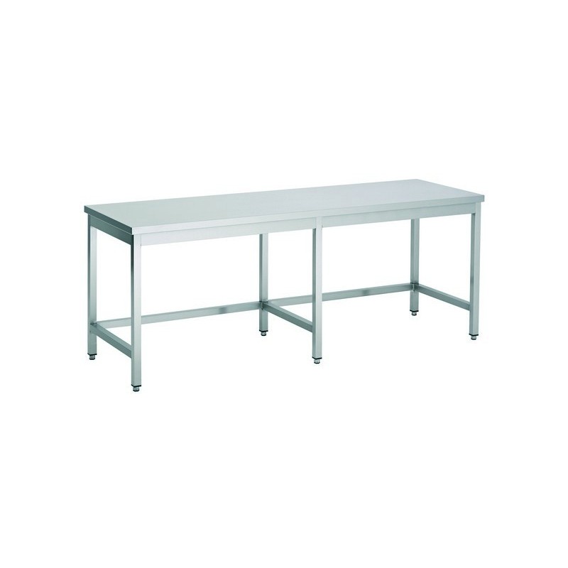 800 PLAN DE TRAVAIL ESSOUS OUVERT 2400 - 7812.0181 - COMBISTEEL