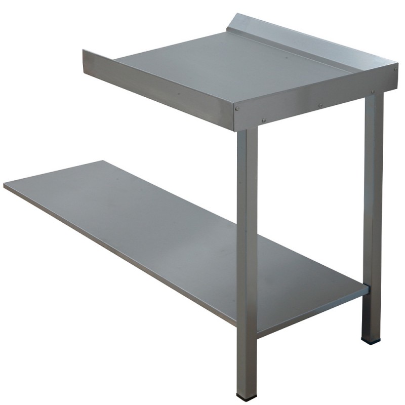 Table entré/sortie (si séchage) avec tablette inférieur tables et convoyeurs Table entré/sortie (si séchage) avec tablette inférieur tables et convoyeurs