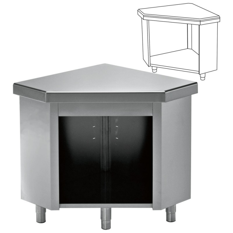 Élément d'angle 45° (interne) éléments d'angle 800x612xh900 Élément d'angle 45° (interne) éléments d'angle 800x612xh900