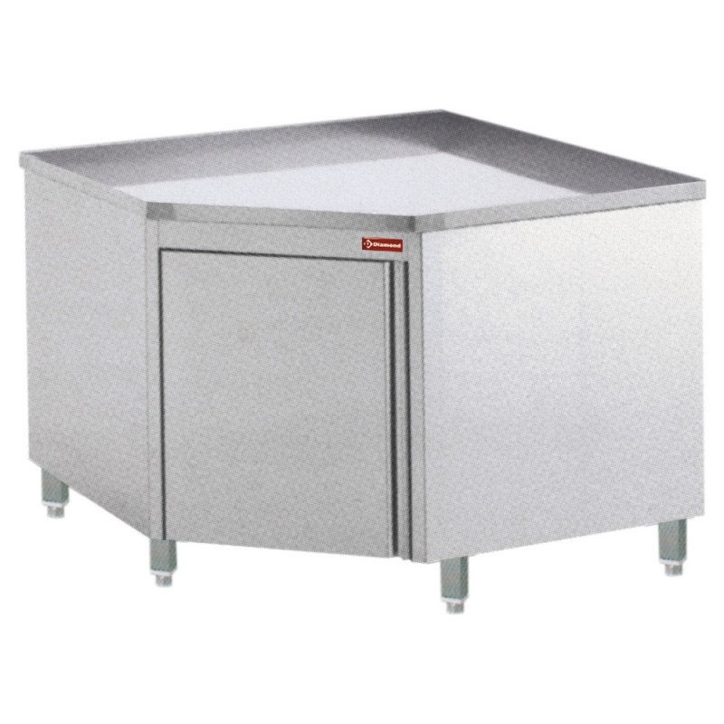 Table sur armoire neutre à angle 90° - 1000x1000x880/900 mm Table sur armoire neutre à angle 90° - 1000x1000x880/900 mm