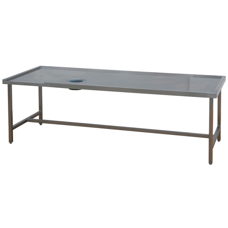 Table triage (droite) avec roulettes vide-ordures tables et convoyeurs Table triage (droite) avec roulettes vide-ordures tables et convoyeurs