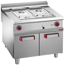 Bain-marie électrique 8x GN 1/3 hauteur 150 mm sans armoire