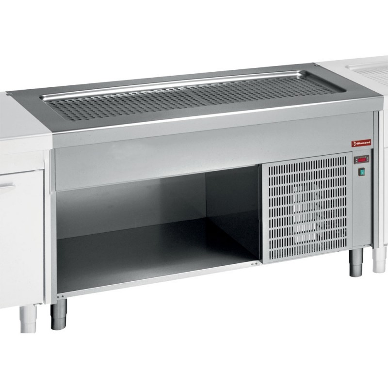 Elément top réfrigeré sur meuble ouvert 3x GN1/1 Elément top réfrigeré sur meuble ouvert 3x GN1/1
